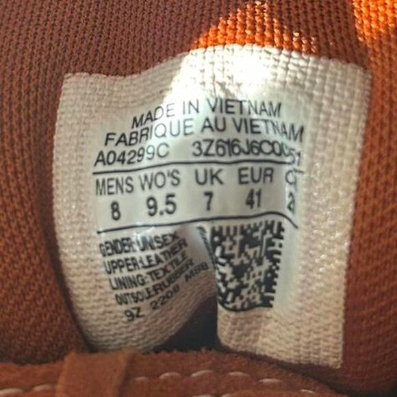 Converse Run Star Hike Orange White Platform Sneakers - Chunky Sole Trainers - Picture 6 of 7